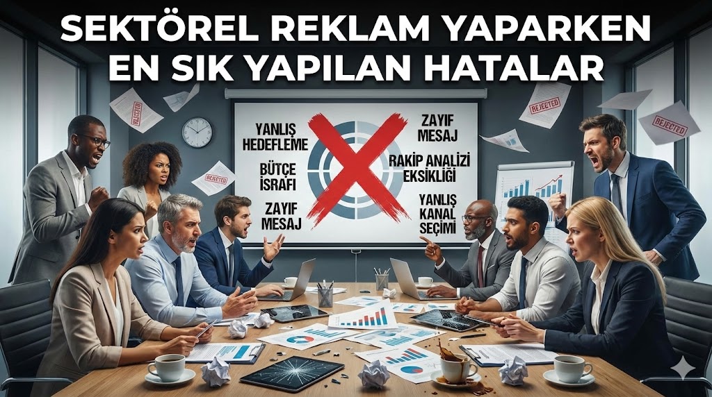 Sektörel Reklam Yaparken En Sık Yapılan Hatalar